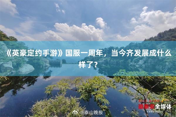 《英豪定约手游》国服一周年，当今齐发展成什么样了？