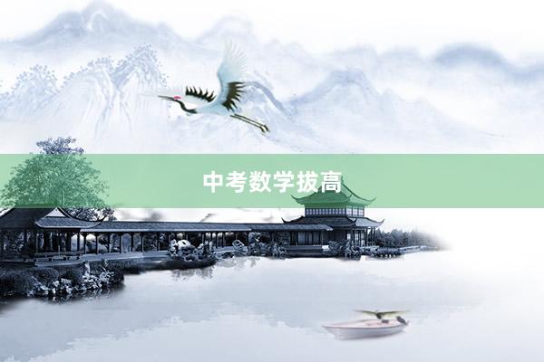 中考数学拔高