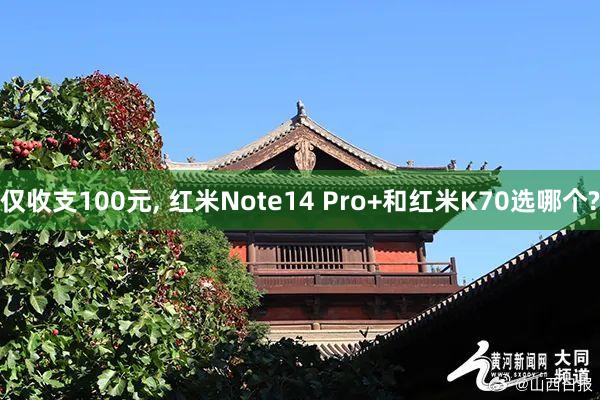 仅收支100元, 红米Note14 Pro+和红米K70选哪个?