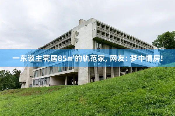 一东谈主茕居85㎡的轨范家, 网友: 梦中情房!